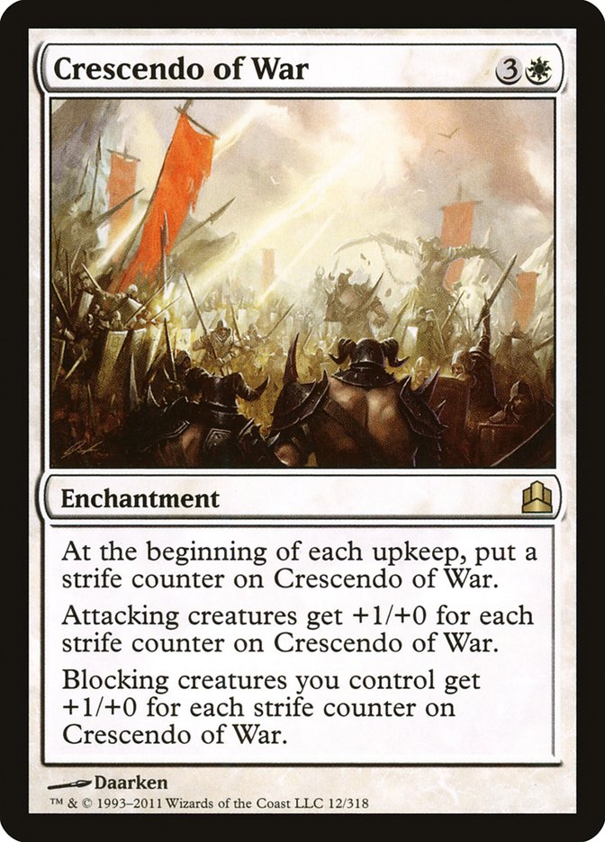 Crescendo of War [Commander 2011] | Gear Gaming Fayetteville