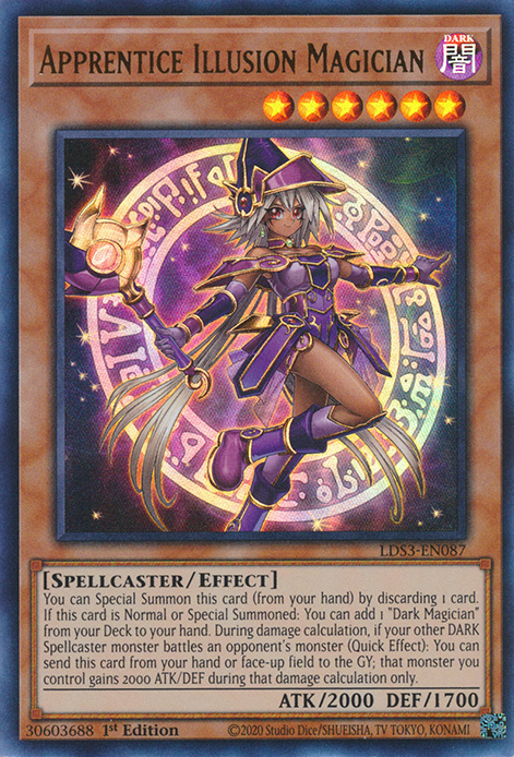 Apprentice Illusion Magician [LDS3-EN087] Ultra Rare | Gear Gaming Fayetteville