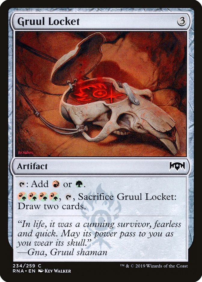 Gruul Locket [Ravnica Allegiance] | Gear Gaming Fayetteville