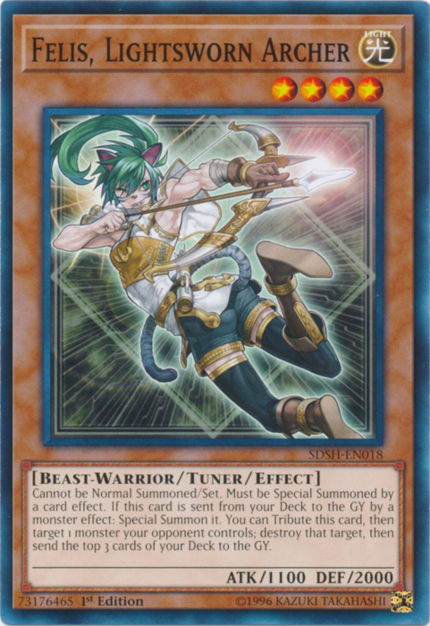 Felis, Lightsworn Archer [SDSH-EN018] Common | Gear Gaming Fayetteville