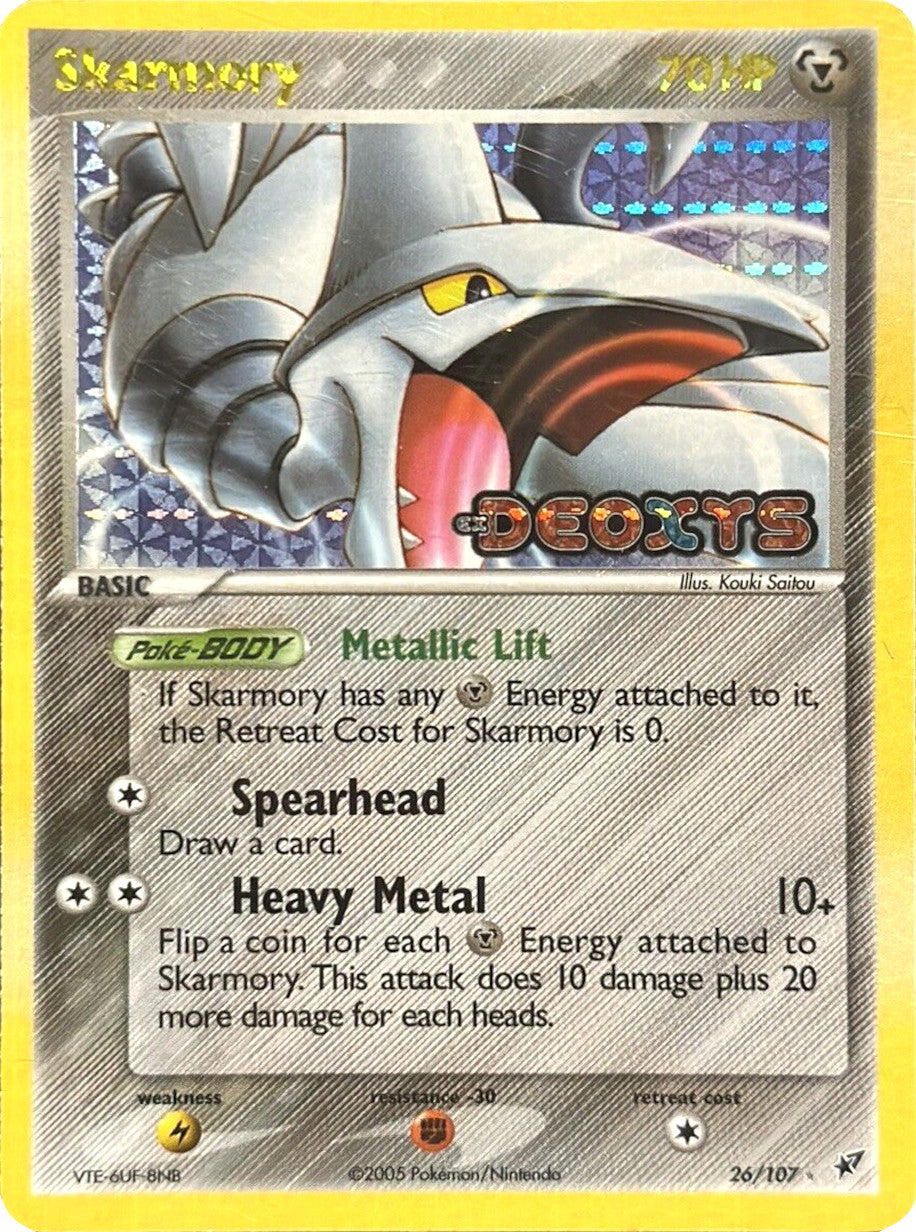 Skarmory (26/107) (Stamped) [EX: Deoxys] | Gear Gaming Fayetteville