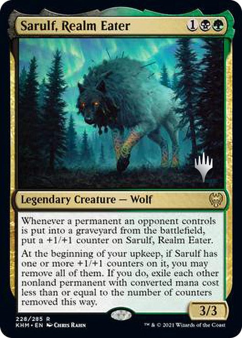 Sarulf, Realm Eater (Promo Pack) [Kaldheim Promos] | Gear Gaming Fayetteville