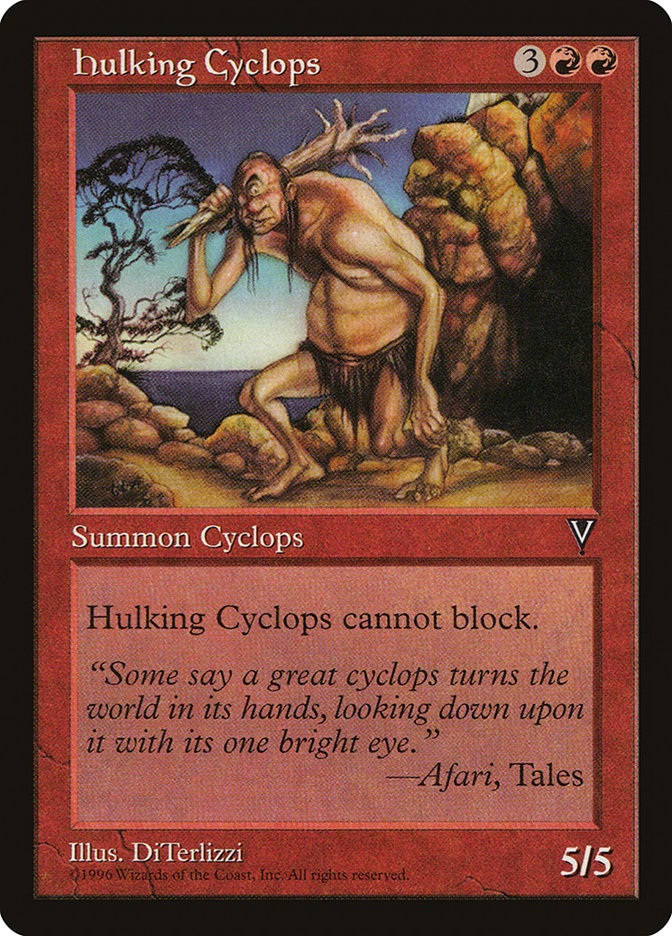 Hulking Cyclops [Visions] | Gear Gaming Fayetteville