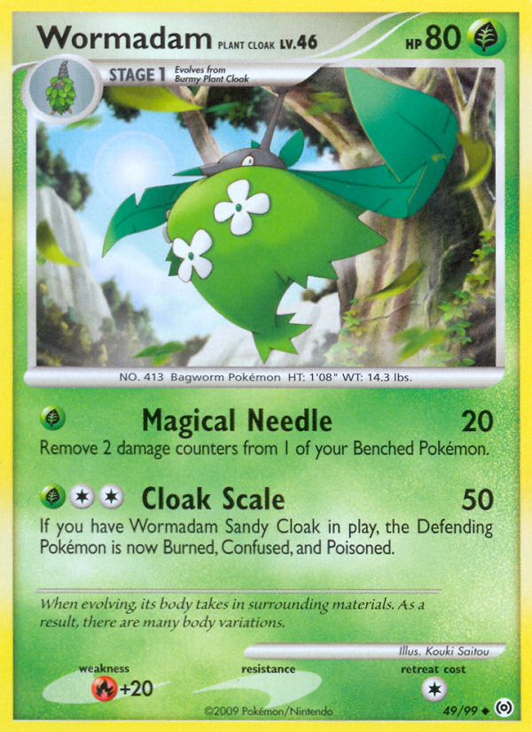 Wormadam Plant Cloak (49/99) [Platinum: Arceus] | Gear Gaming Fayetteville