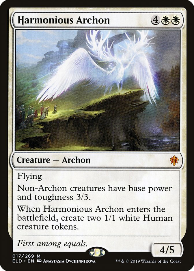 Harmonious Archon [Throne of Eldraine] | Gear Gaming Fayetteville