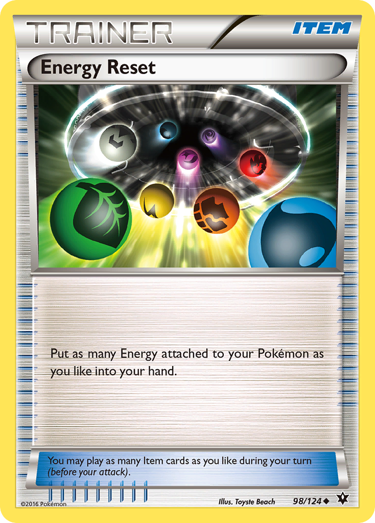 Energy Reset (98/124) [XY: Fates Collide] | Gear Gaming Fayetteville