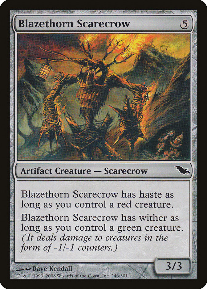 Blazethorn Scarecrow [Shadowmoor] | Gear Gaming Fayetteville