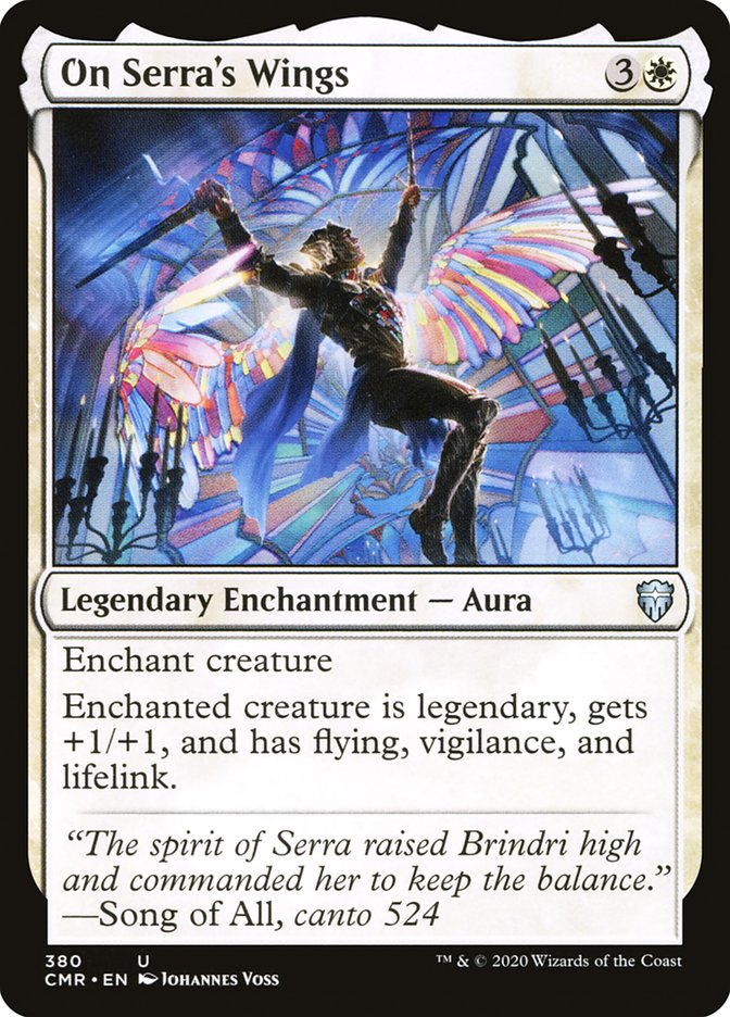 On Serra's Wings [Commander Legends] | Gear Gaming Fayetteville