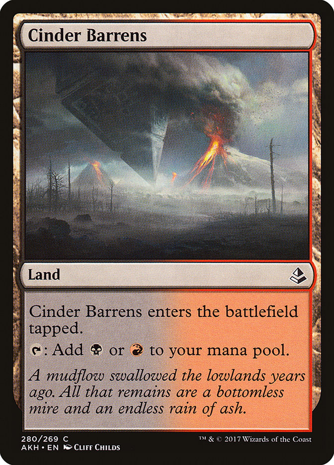 Cinder Barrens [Amonkhet] | Gear Gaming Fayetteville