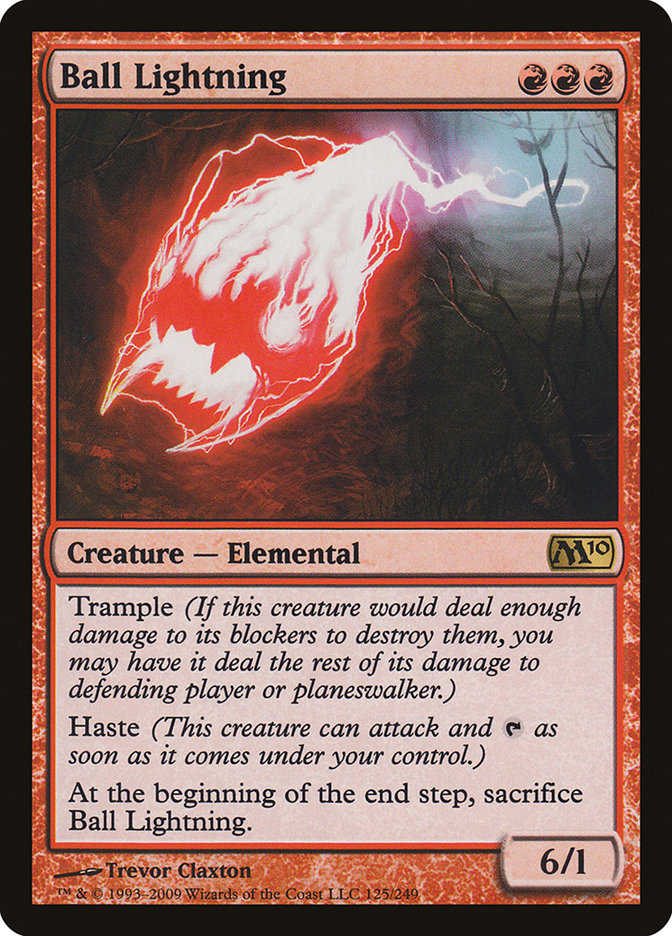 Ball Lightning [Magic 2010] | Gear Gaming Fayetteville