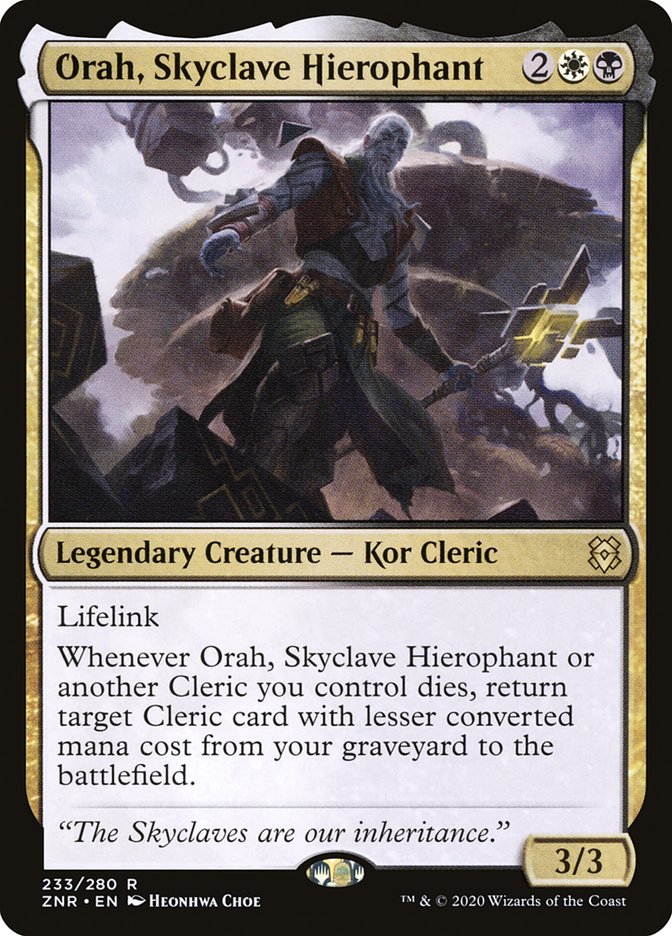 Orah, Skyclave Hierophant [Zendikar Rising] | Gear Gaming Fayetteville