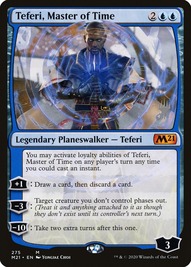 Teferi, Master of Time (Promo Pack) (275) [Core Set 2021 Promos] | Gear Gaming Fayetteville