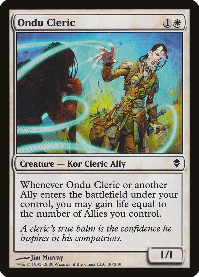 Ondu Cleric [Zendikar] | Gear Gaming Fayetteville