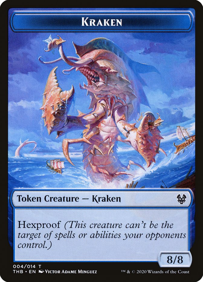 Kraken Token [Theros Beyond Death Tokens] | Gear Gaming Fayetteville