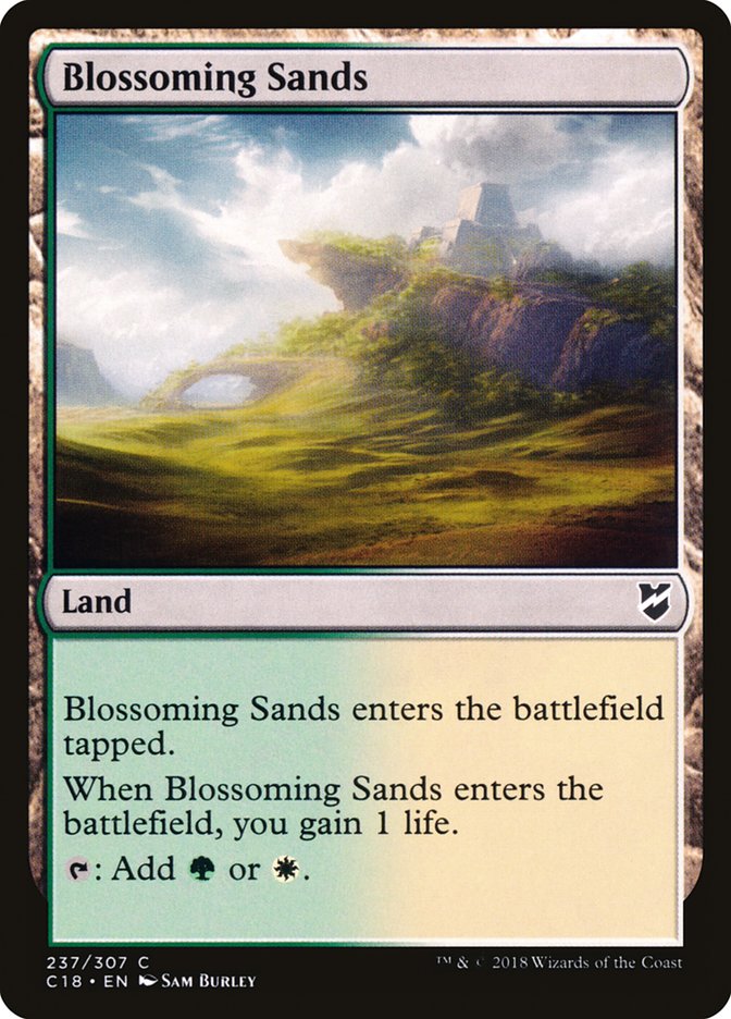 Blossoming Sands [Commander 2018] | Gear Gaming Fayetteville