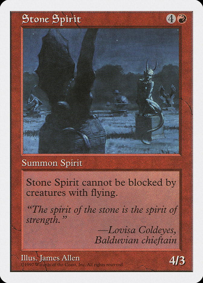 Stone Spirit [Fifth Edition] | Gear Gaming Fayetteville