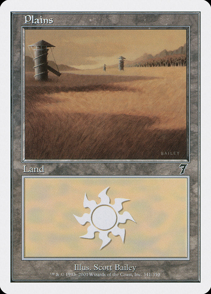 Plains (341) [Seventh Edition] | Gear Gaming Fayetteville