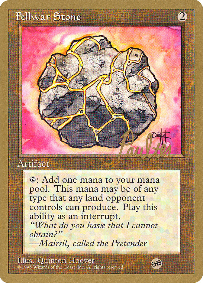 Fellwar Stone (Preston Poulter) (SB) [Pro Tour Collector Set] | Gear Gaming Fayetteville