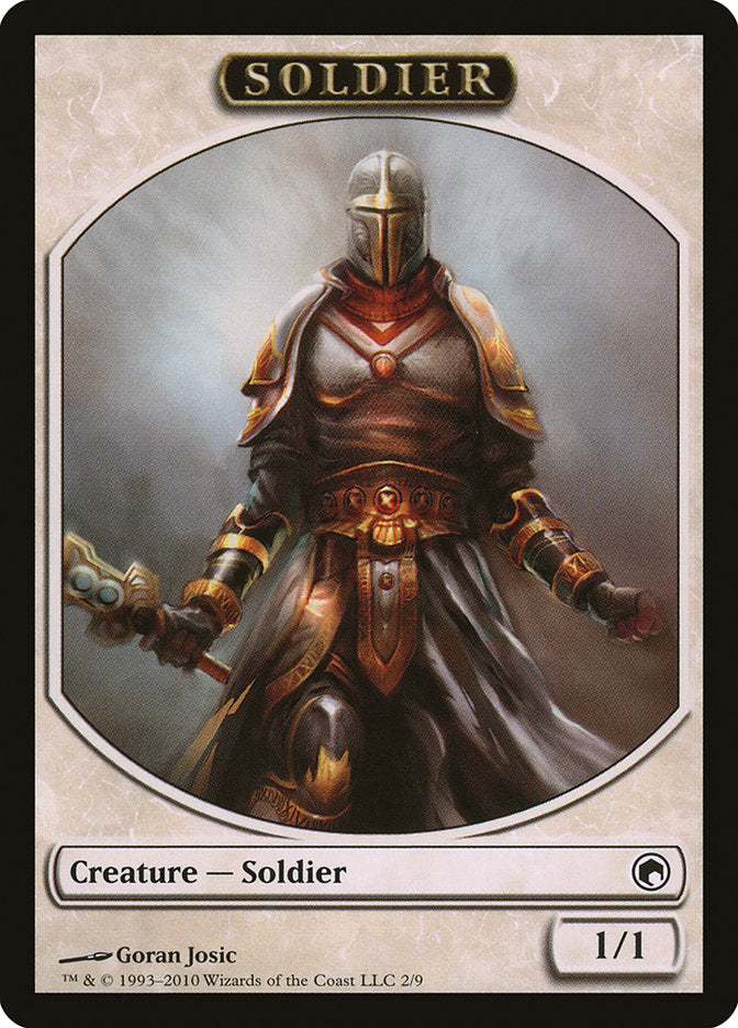 Soldier Token [Scars of Mirrodin Tokens] | Gear Gaming Fayetteville