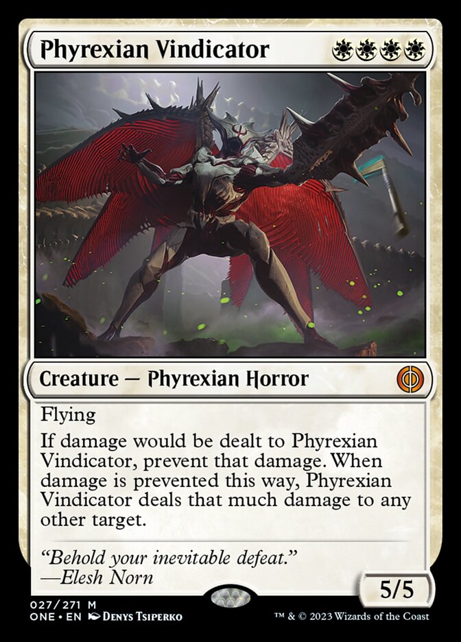 Phyrexian Vindicator [Phyrexia: All Will Be One] | Gear Gaming Fayetteville