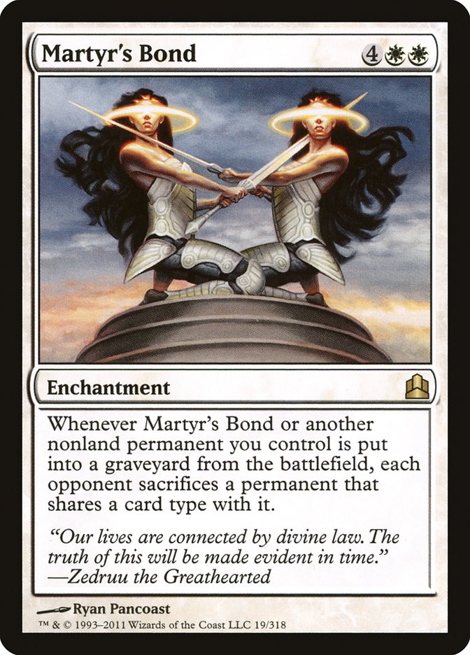 Martyr's Bond [Commander 2011] | Gear Gaming Fayetteville