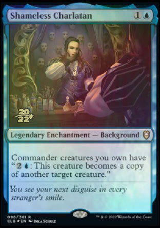 Shameless Charlatan [Commander Legends: Battle for Baldur's Gate Prerelease Promos] | Gear Gaming Fayetteville