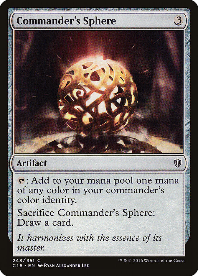 Commander's Sphere [Commander 2016] | Gear Gaming Fayetteville