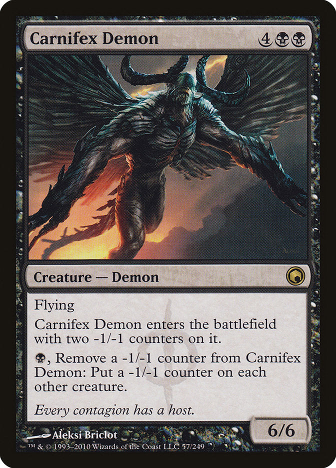 Carnifex Demon [Scars of Mirrodin] | Gear Gaming Fayetteville