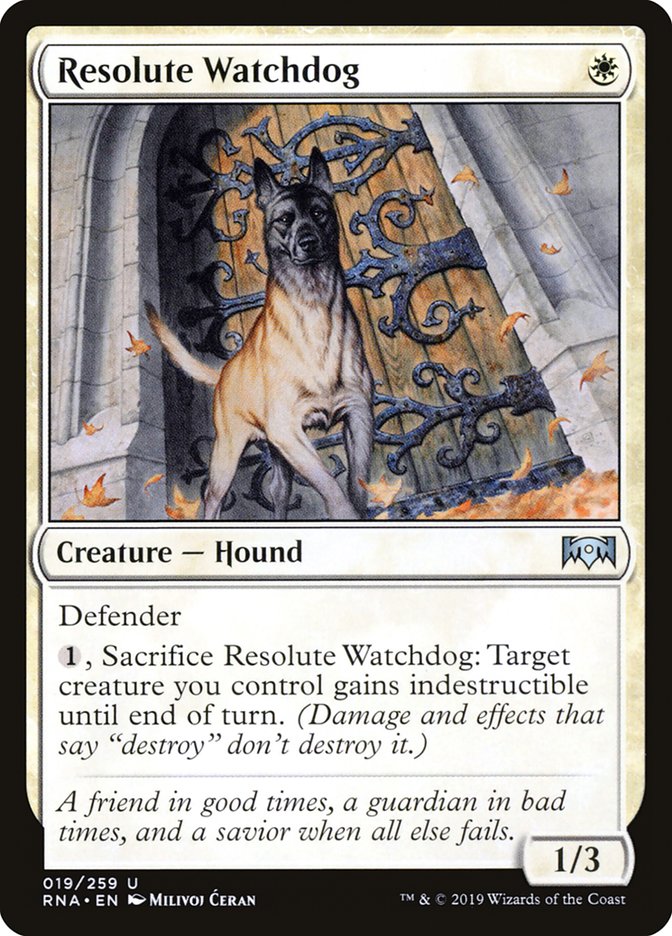 Resolute Watchdog [Ravnica Allegiance] | Gear Gaming Fayetteville