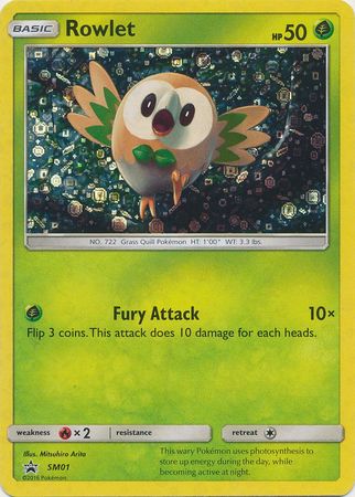 Rowlet (SM01) (General Mills Promo) [Sun & Moon: Black Star Promos] | Gear Gaming Fayetteville