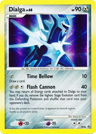 Dialga (DP26) (Jumbo Card) [Diamond & Pearl: Black Star Promos] | Gear Gaming Fayetteville