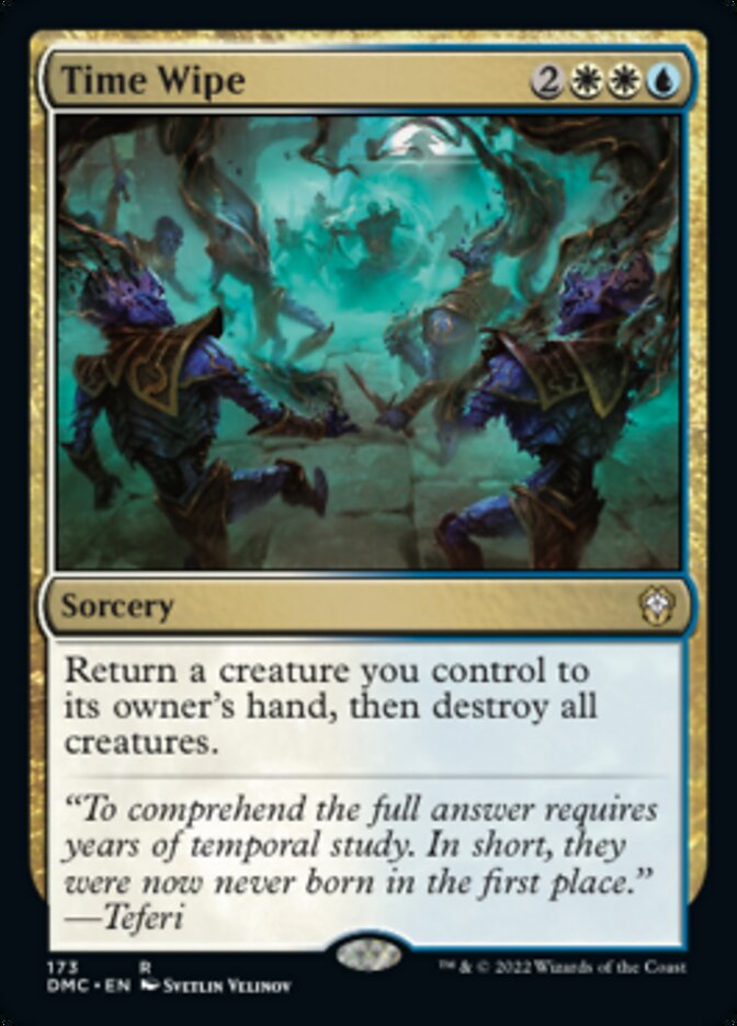 Time Wipe [Dominaria United Commander] | Gear Gaming Fayetteville
