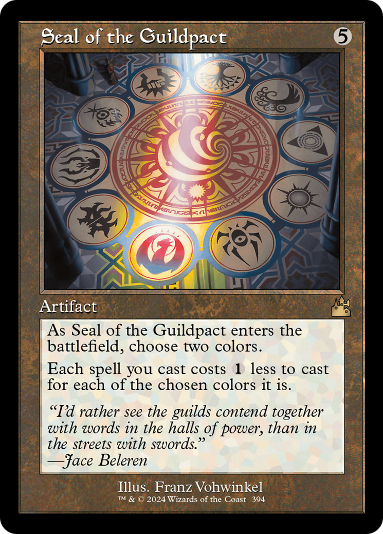 Seal of the Guildpact (Retro Frame) [Ravnica Remastered] | Gear Gaming Fayetteville