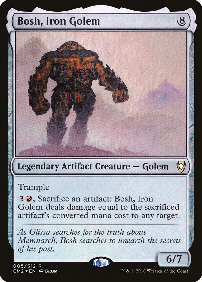 Bosh, Iron Golem [Commander Anthology Volume II] | Gear Gaming Fayetteville