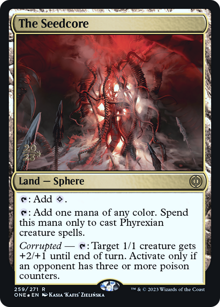 The Seedcore [Phyrexia: All Will Be One Prerelease Promos] | Gear Gaming Fayetteville