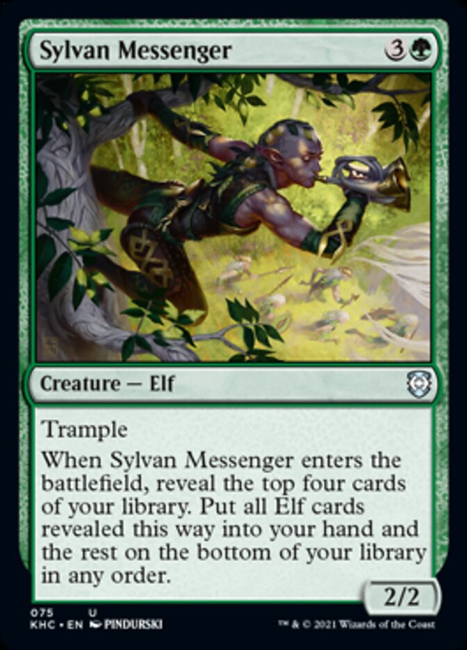 Sylvan Messenger [Kaldheim Commander] | Gear Gaming Fayetteville