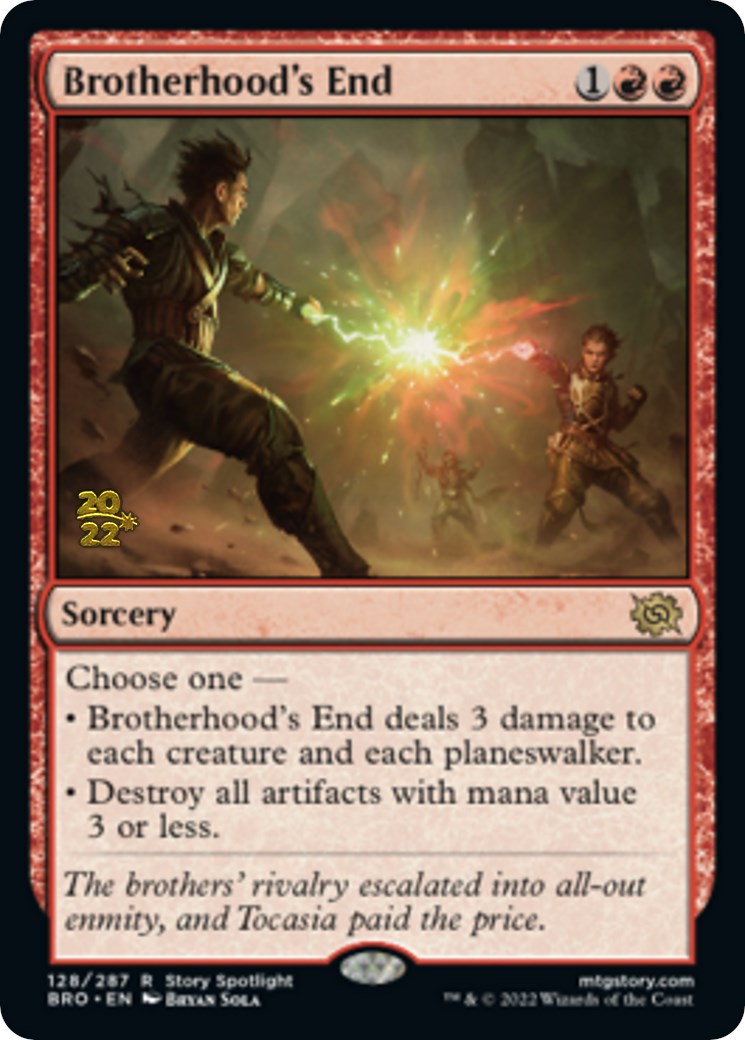 Brotherhood's End [The Brothers' War Prerelease Promos] | Gear Gaming Fayetteville