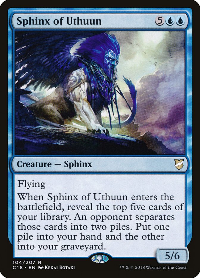 Sphinx of Uthuun [Commander 2018] | Gear Gaming Fayetteville