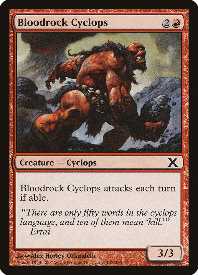 Bloodrock Cyclops [Tenth Edition] | Gear Gaming Fayetteville