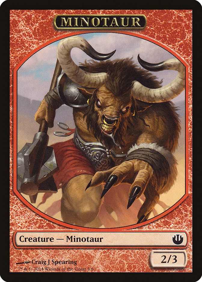 Minotaur Token [Journey into Nyx Tokens] | Gear Gaming Fayetteville