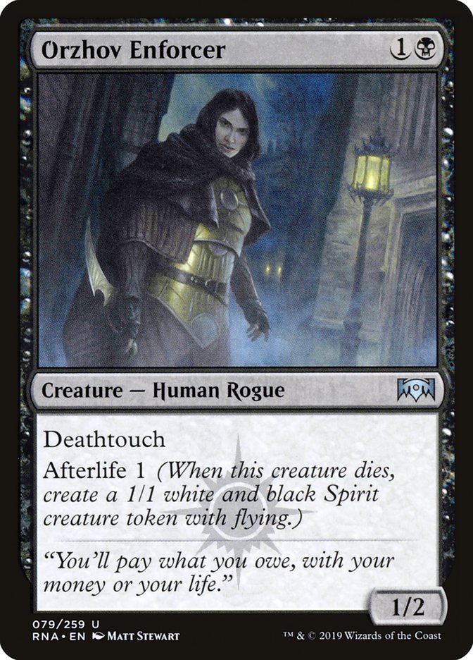 Orzhov Enforcer [Ravnica Allegiance] | Gear Gaming Fayetteville