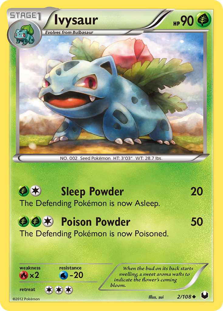 Ivysaur (2/108) [Black & White: Dark Explorers] | Gear Gaming Fayetteville