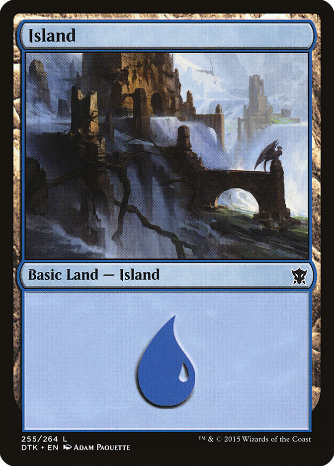 Island (255) [Dragons of Tarkir] | Gear Gaming Fayetteville