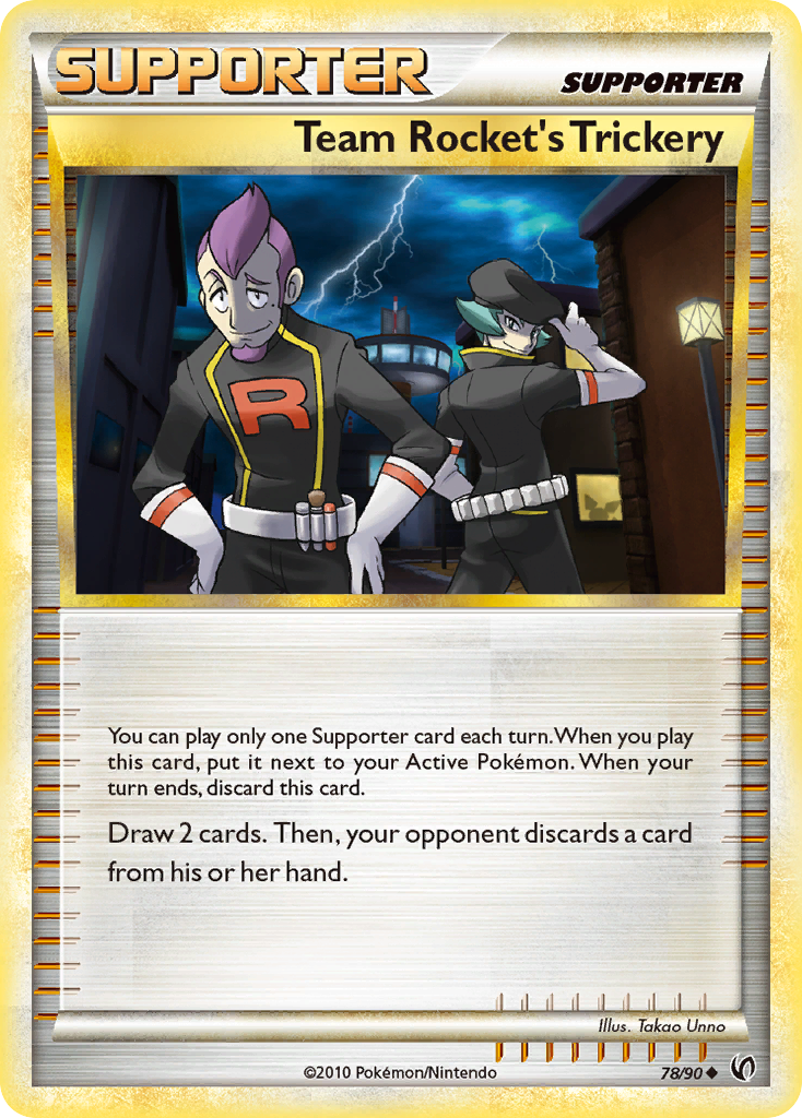 Team Rocket's Trickery (78/90) [HeartGold & SoulSilver: Undaunted] | Gear Gaming Fayetteville