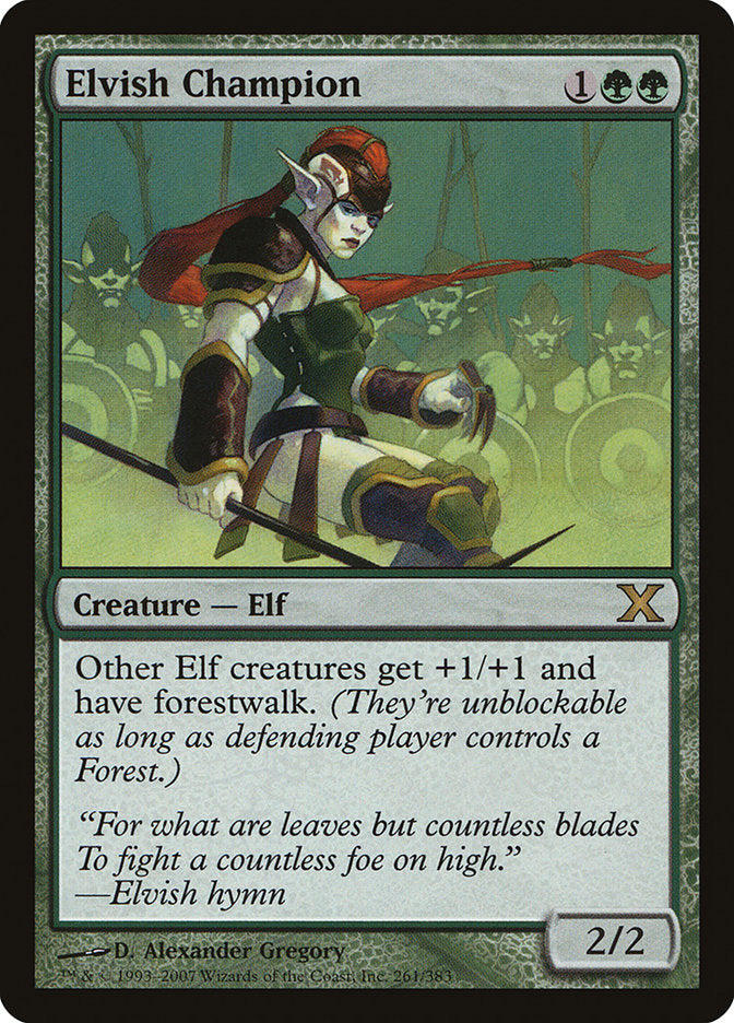Elvish Champion [Tenth Edition] | Gear Gaming Fayetteville