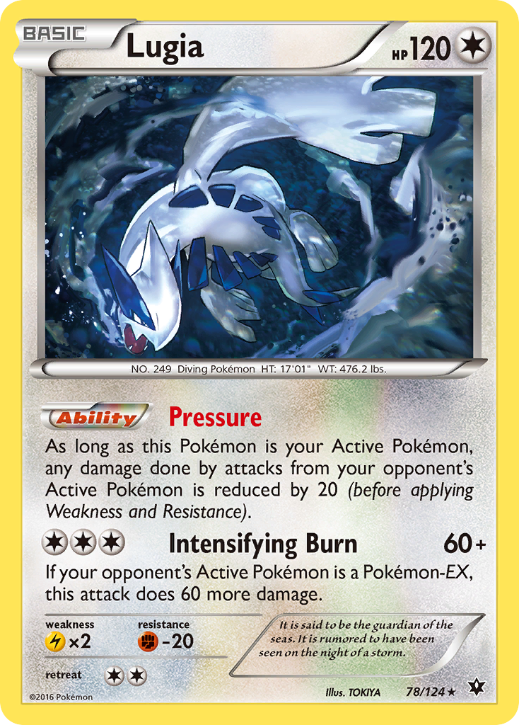 Lugia (78/124) [XY: Fates Collide] | Gear Gaming Fayetteville