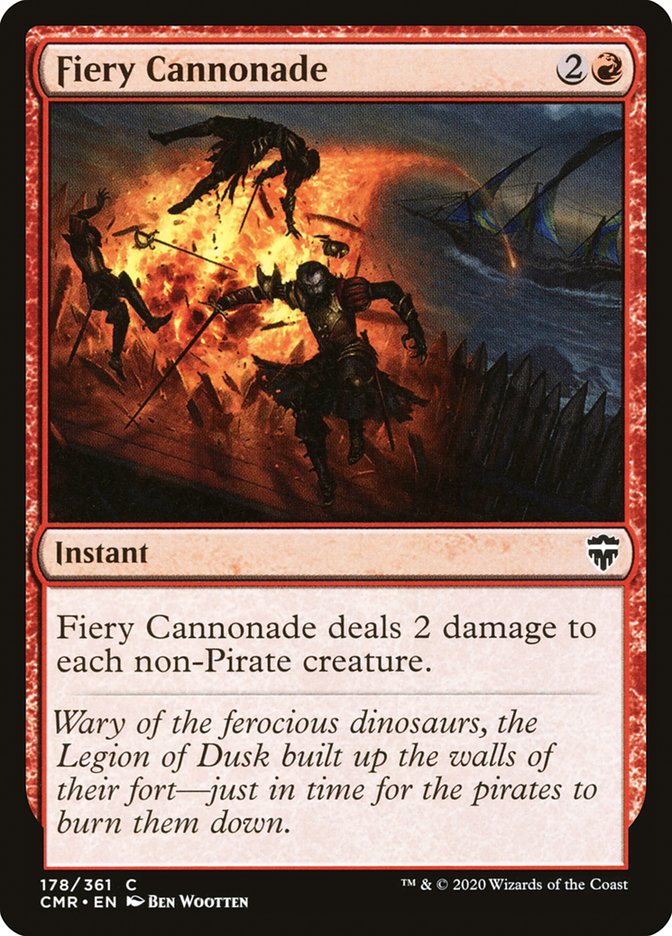 Fiery Cannonade [Commander Legends] | Gear Gaming Fayetteville