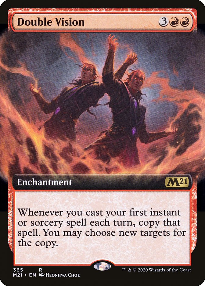 Double Vision (Extended Art) [Core Set 2021] | Gear Gaming Fayetteville