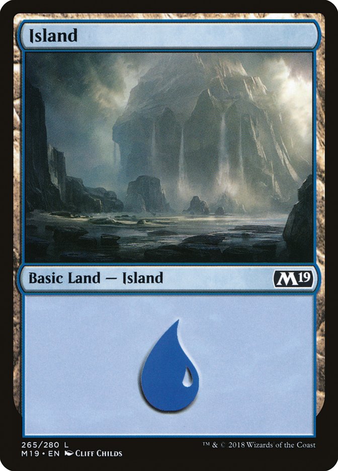 Island (265) [Core Set 2019] | Gear Gaming Fayetteville