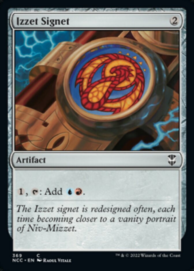 Izzet Signet [Streets of New Capenna Commander] | Gear Gaming Fayetteville